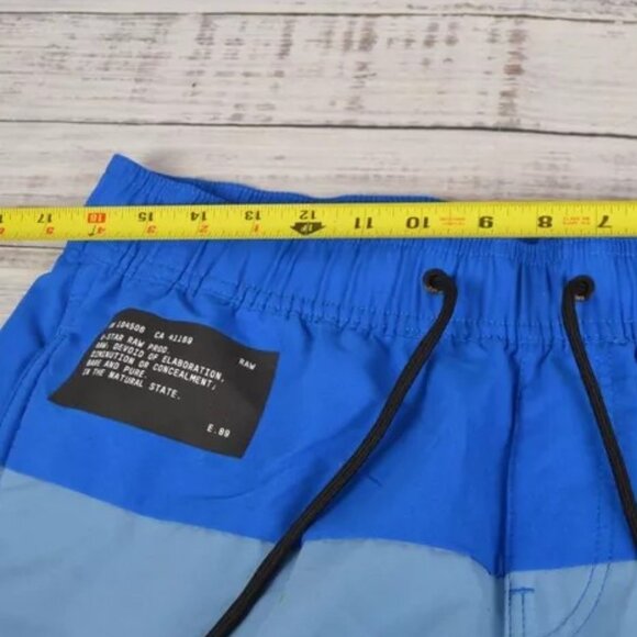 G-Star Raw Swim Shorts Trunks Mens Medium Mesh Lined Color Block Pool Beach- NWT - Picture 7 of 15